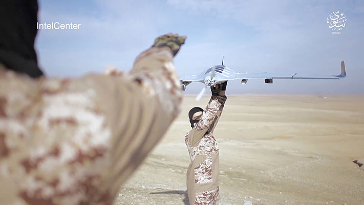 IntelCenter: Islamic State (IS) Weaponized Drone Shown Conducting 19 Bombings in New Video