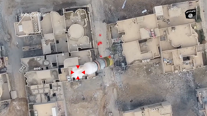 IntelCenter: Islamic State (IS) Weaponized Drone Shown Conducting 19 Bombings in New Video